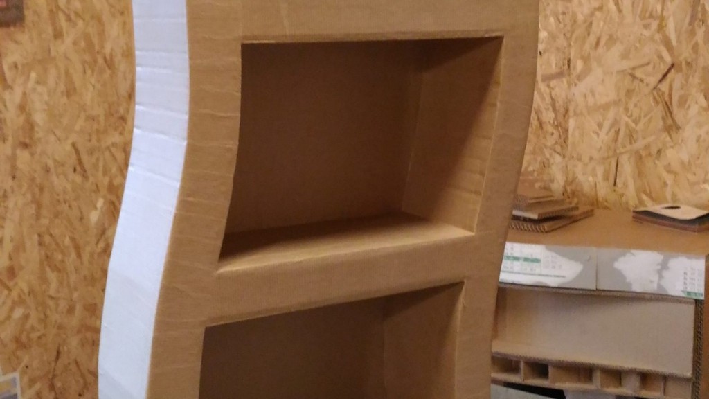 Atelier meuble en carton